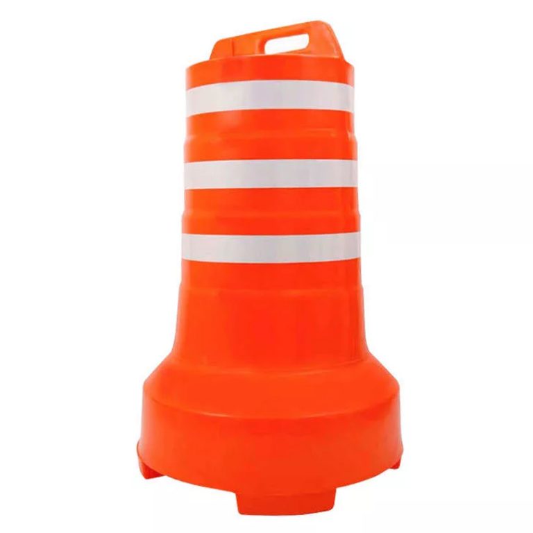 CANALIZADOR DE TRÁFEGO SUPER CONE BARRIL BASE REDONDA - Sinalização de ...