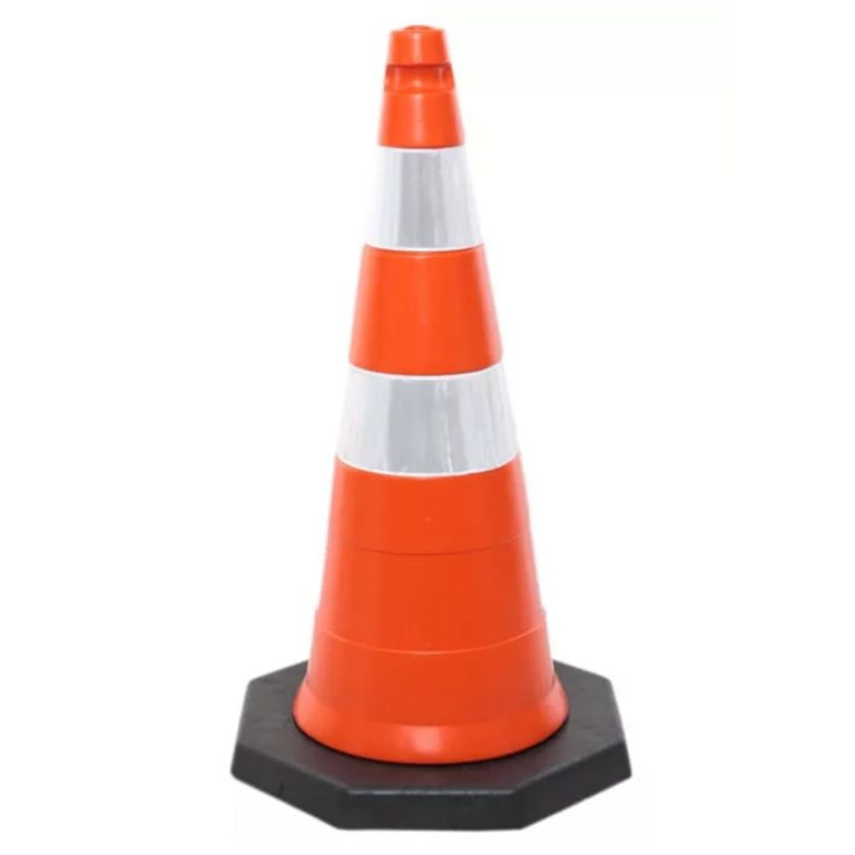 CONE DE SINALIZAÇÃO DE TRÂNSITO 75 CM 4,20 KG - Sinalização de Trânsito ...
